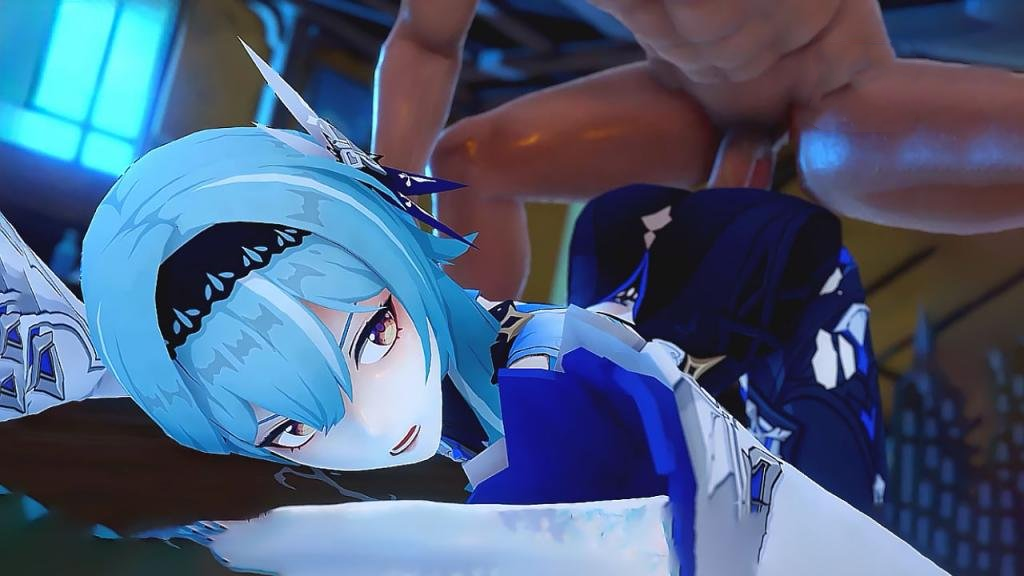 【3D】原神AKT尤拉被按着强插