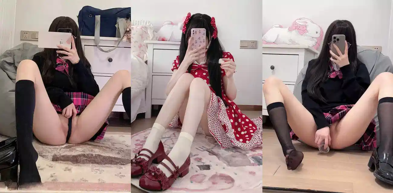 推特福利姬【仙仙桃】门槛福利视频，黑丝JK萝莉道具自慰潮吹喷水画面淫靡