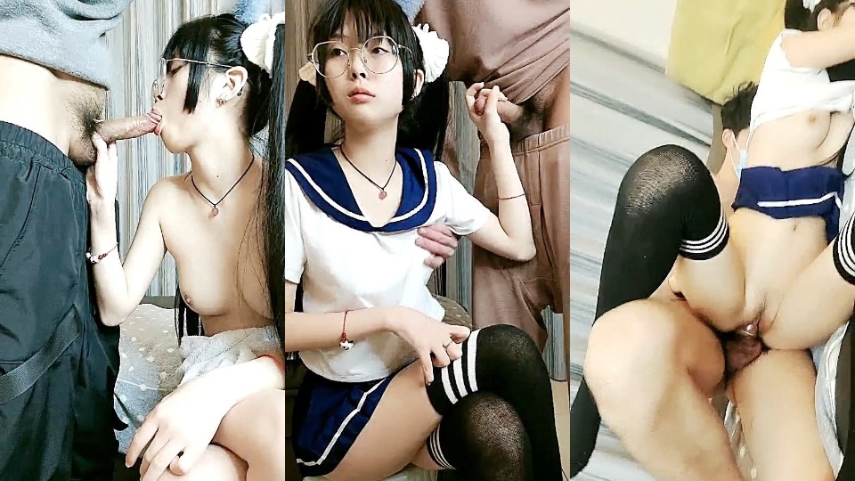 双马尾极品JK制服萝莉【专属小女友】 ，穿着JK制服大屌直接操嫩逼美穴男同学上阵再操一炮