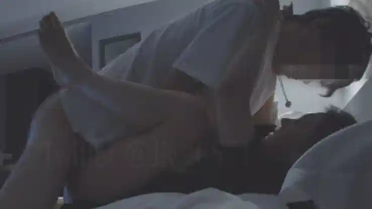 杭州海王超暗宾馆 黑T颜值超正的小姐姐