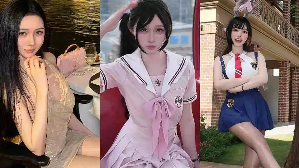 抖音网红【魔人布欧】这骚逼女神穿黑丝高跟重金定制模拟足交，粉嫩丝足夹住粗硬鸡巴狂撸！