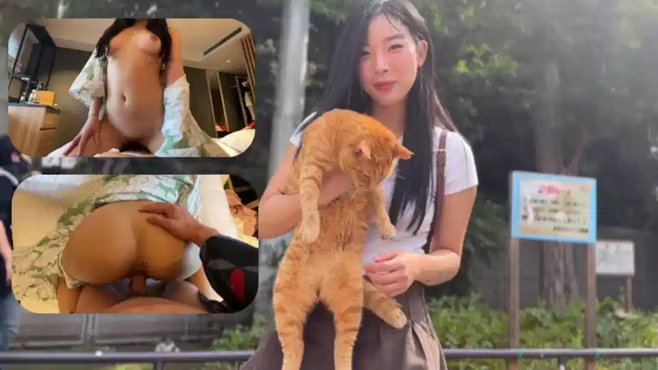 Elle Lee  身着和服的亚洲女孩日本 VLOG