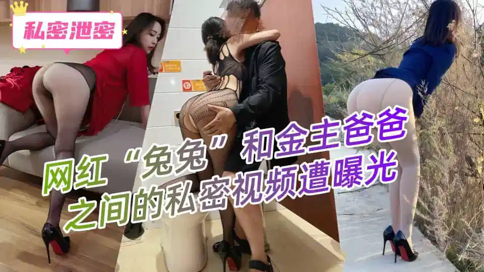 《百度云泄密》推特网红“兔兔”和金主爸爸之间的私密视讯遭曝光
