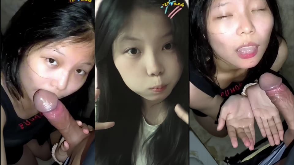 朋友眼中的可爱乖乖女，背地里是主人包养一只听话小母狗厕所口交
