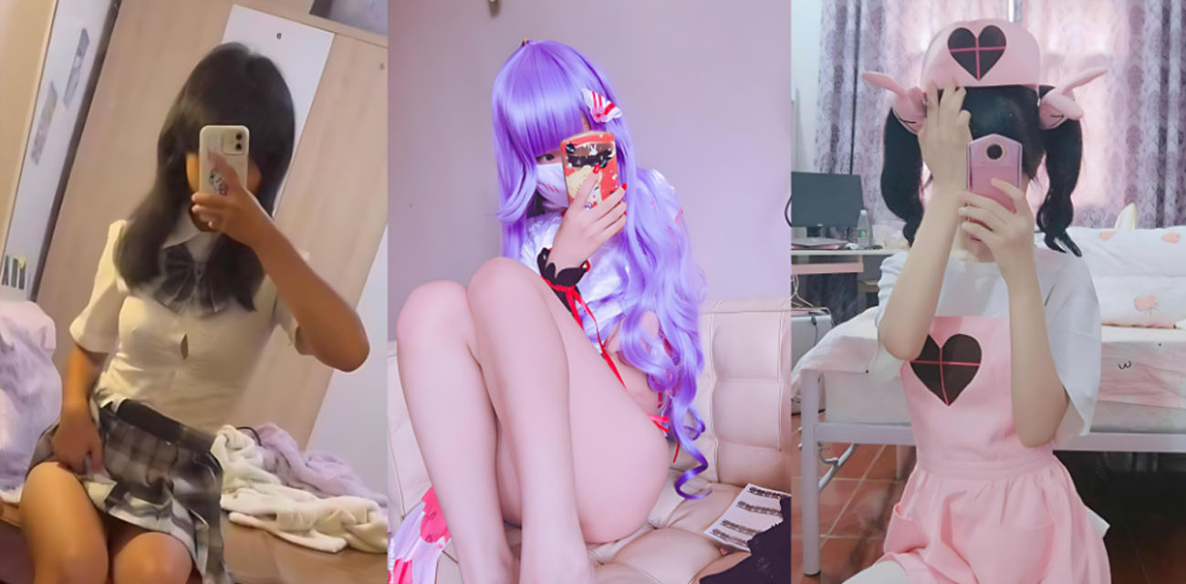 甜美小娇妾【沈娇娇】cos碧蓝航线独角兽,娇小身材三点全露粉嫩白虎完美展示令人欲罢不能